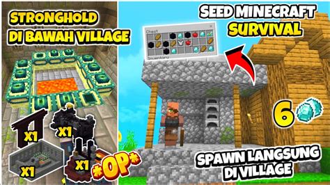 Seed Survival Minecraft Terbaik Blacksmith Diamond Di Tempat