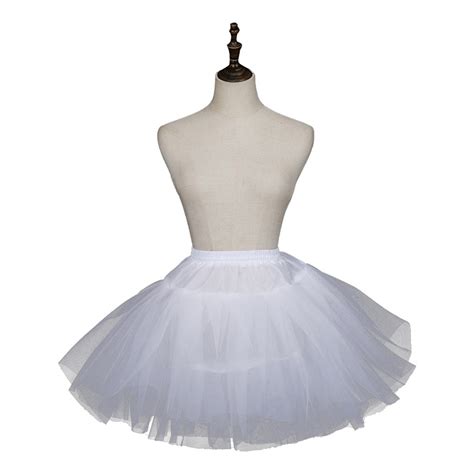 HOTYA Tulle Underskirt Crinoline Slips Girls Petticoat Underskirt