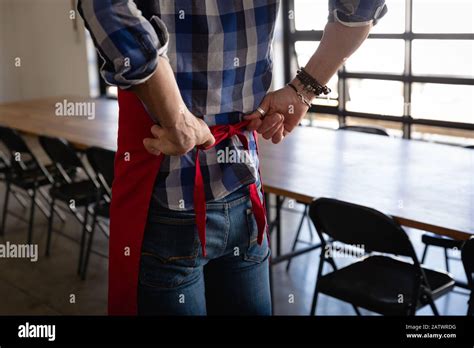 Man Work Apron Hi Res Stock Photography And Images Alamy