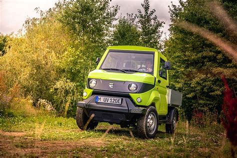 Elektrisches Acar Evum Motors Das Acar Elektrisches Nutzfahrzeug