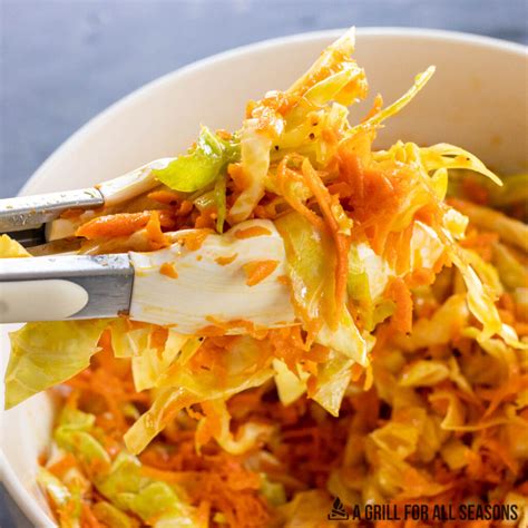 Cabbage And Carrot Salad Recipe A Grill For All Seasons