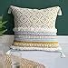 Dremisland Yellow Cushion Cover X Cm Square Morocco Tufted Pillow