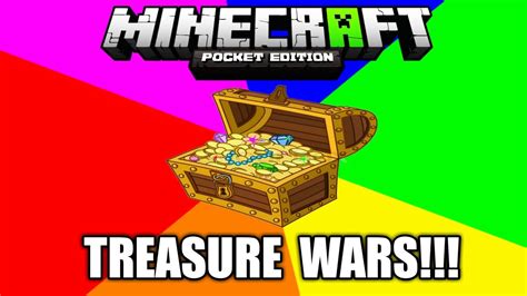 Treasure Wars GAMEPLAY MCPE Hive YouTube