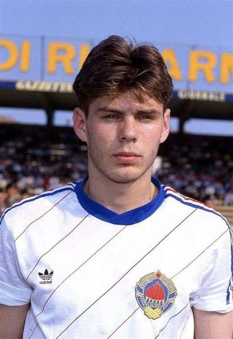 Zvonimir Boban Football And Basketball Soccer A C Milan Footy