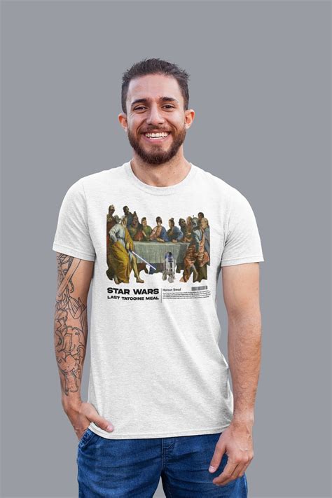 Star Wars Last Supper Shirt Funny Star Wars Tshirt Jedi Renaissance