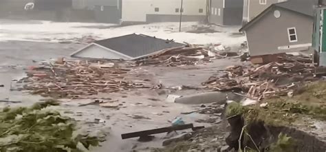 Watch Entire Towns In Canada Left Decimated Following Hurricane Fiona S Record Breaking And