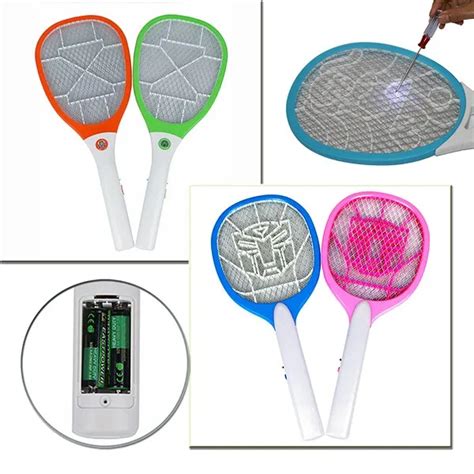 Rechargeable Electronic Mosquito Killing Bat Mosquito Swatter Id