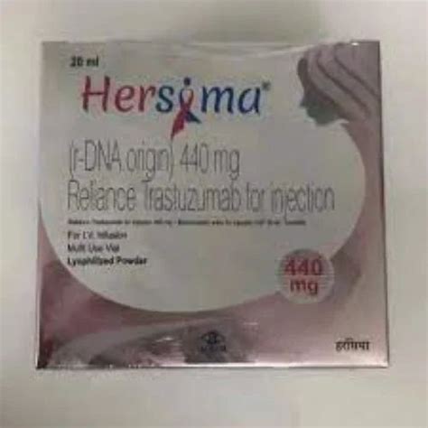 Hersima 440mg Injection At Best Price In New Delhi ID 2851269132273