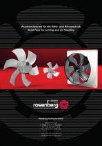 Wall Mounted Fan AKFG Rosenberg Ventilatoren GmbH Axial EC