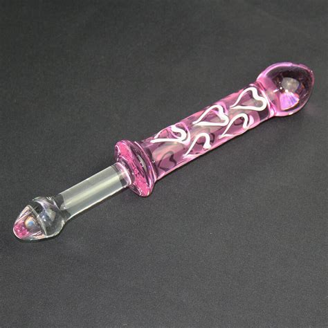 Glass Dildo Anal Butt Plug Sex Toys G Spot Massager For Women Men