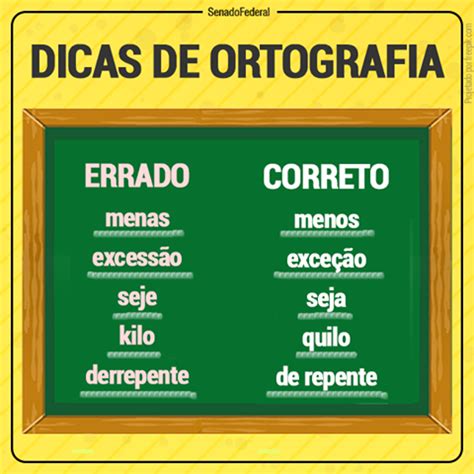 Língua Portuguesa em5Minutos Dicas Ortográficas