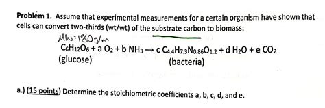 Solved Problem 1 Assume That Experimental Measurements For