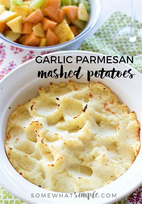 Garlic Parmesan Mashed Potatoes Recipe Parmesan Mashed Potatoes Potatoes Mashed Potato Recipes