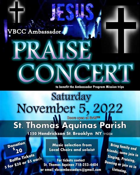 VBCC Ambassador Annual Praise Concert - Catholic Gatherings