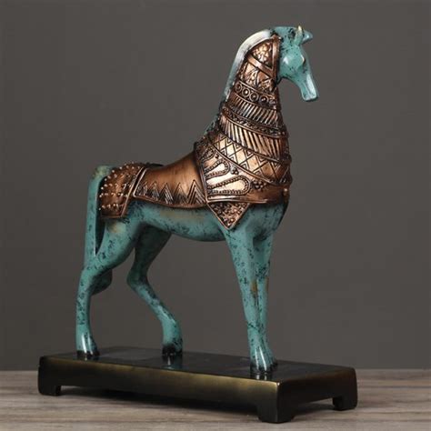 War Horse Statue Home Decor - Modern Sculpture Artists