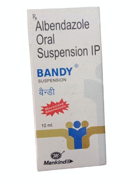 Albendazole Oral Suspension Ip Mg Ml Ml At Rs Box In Bhusawal