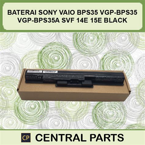 Jual SONY VAIO BPS35 VGP BPS35 VGP BPS35A SVF 14E 15E BLACK Shopee