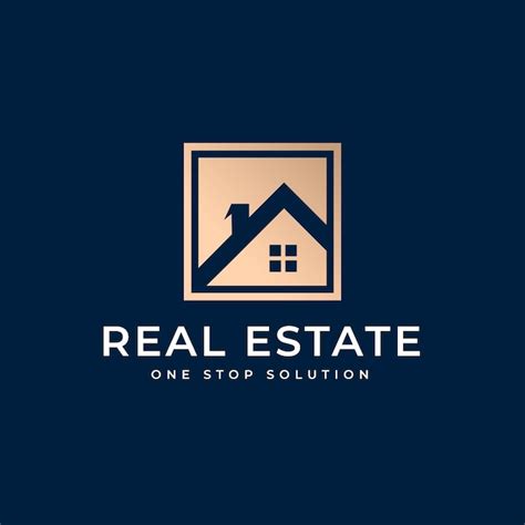 Premium Vector Real Estate Simple Home Logo Design