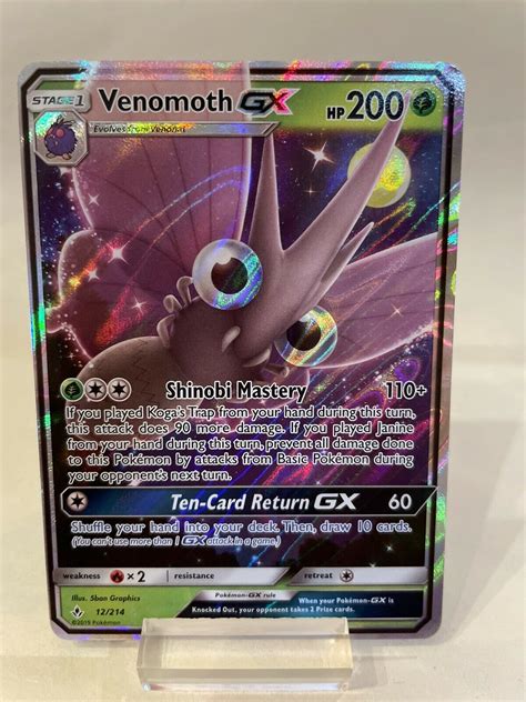 Shopping Made Easy And Fun Best Price Venomoth Gx Unbroken Bonds