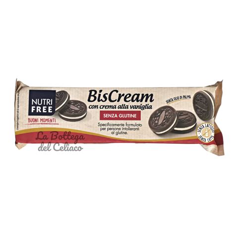 Biscream Con Crema Alla Vaniglia Nutrifree G