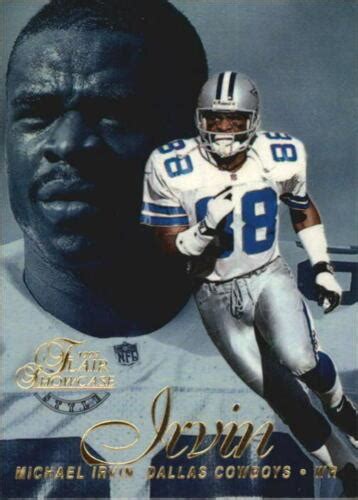 1997 Flair Showcase 88 Michael Irvin Trading Card Database