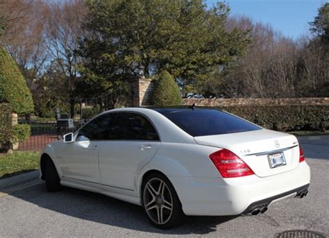 S65 Amg V 12 Mercedes Benz 2010 Diamond White