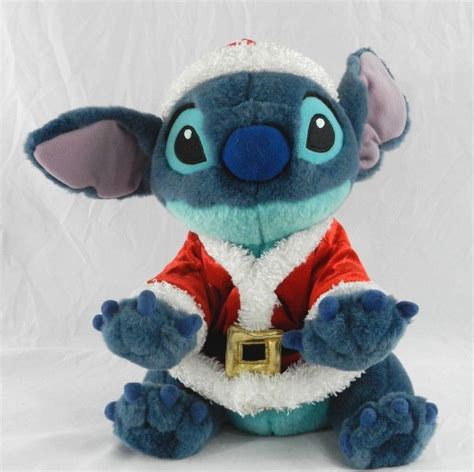 Disney Store Stitch Light Up Holiday Medium Plush New With Tags