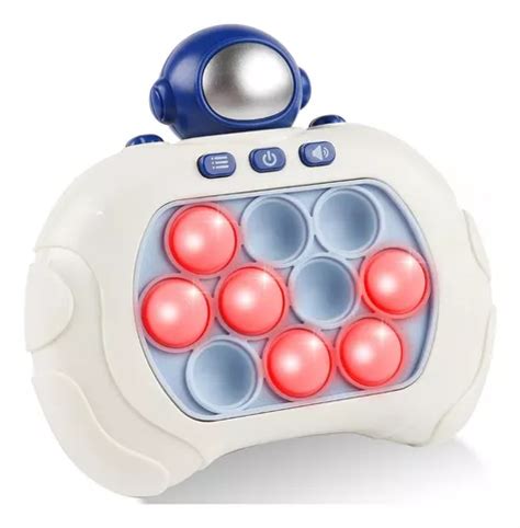 Juguete Popit Electronico Antiestr Juego Quick Push Consola Meses