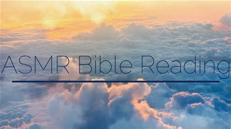 Asmr Whispered Bible Reading Psalms Soothing Reading In