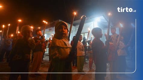 Teks Takbiran Idul Fitri Tanggal Berapa Malam Lebaran