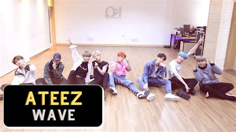 Ateez Wave Dance Practice Mirrored Youtube