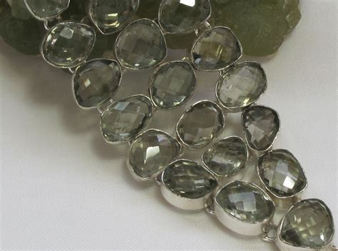 Green Amethyst/Prasiolite Quartz Artisan Bracelet – Andrea Jaye Collection