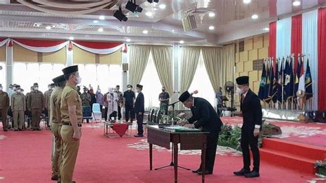 Gubernur Edy Rahmayadi Lantik 123 Pejabat Eselon III Dan IV Di Sumut