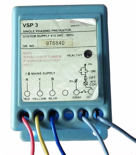 25 A 50 Hz Single Phase Preventer Voltage 415 V At Rs 550 In Rajkot