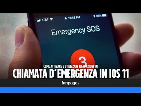 Attivare E Utilizzare La Chiamata Di Emergenza In IPhone YouTube