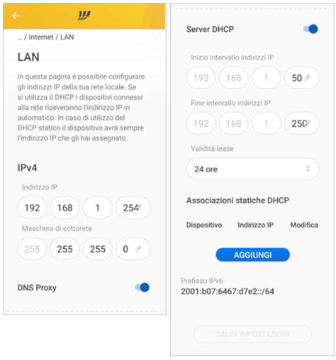 MyFastweb Configurazione Fastweb NeXXt