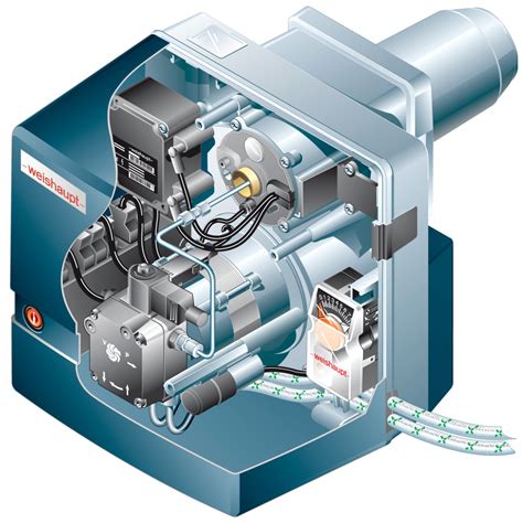 Ölbrenner Weishaupt WL5 2 B mit Stellantrieb 24105130