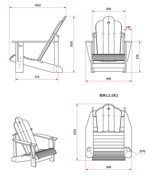 Diy Plans Et Histoire De La Chaise Adirondack Esprit Cabane