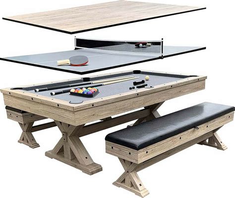 pool dining tables   ping pong ruler