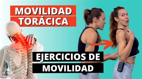 4 Ejercicios Efectivos para DOLOR ESPALDA y ganar Movilidad torácica