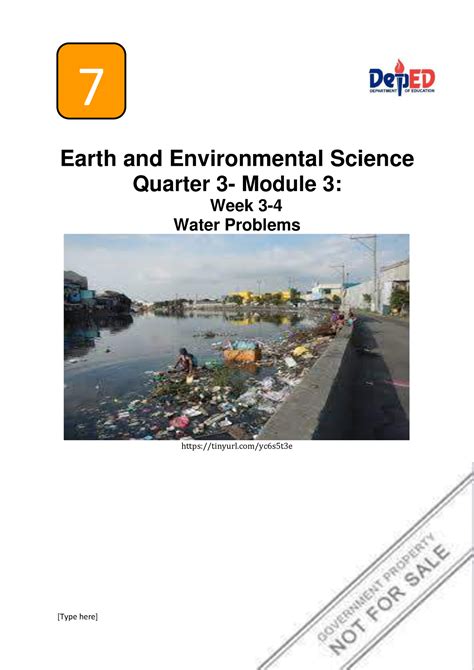 3 Q3 Envi Sci Earth Environmentalscience Type Here I ` Earth And