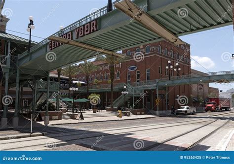 ybor city tampa florida usa editorial image image  american