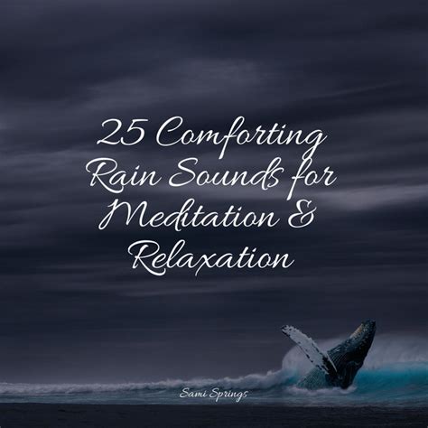 Comforting Rain Sounds For Meditation Relaxation Album By