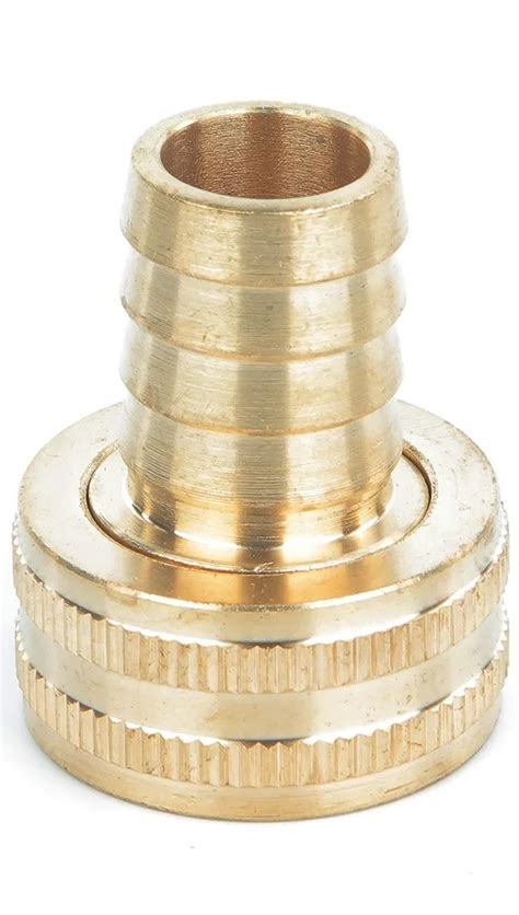 3 4 In Fht X 1 2 In Od Lead Free Brass Garden Hose Swivel Adapter