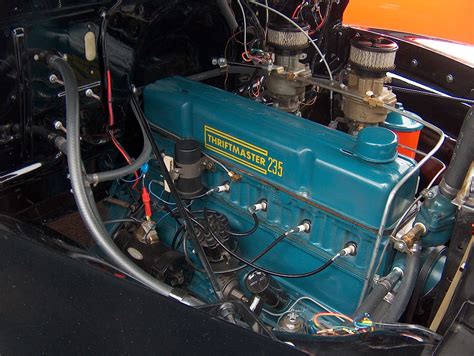 Dual Carbed 235 Thriftmaster Chevy 6 Engine