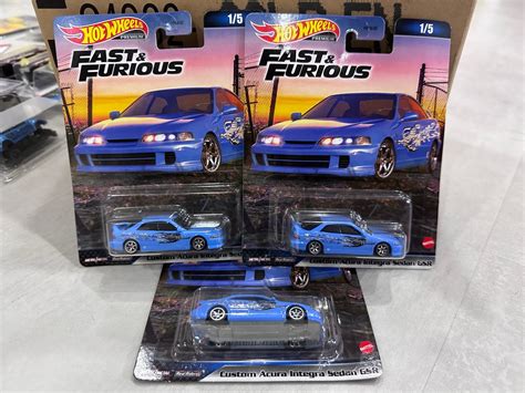Hot Wheels Acura Integra Sedan GSR Fast Furious Premium Hobbies Toys Toys Games On Carousell