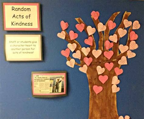 48 Kindness Tree Bulletin Board Ideas For A School Project Kindness