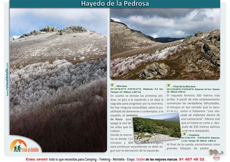 Ruta Hayedo De La Pedrosa Segovia Rutas Al Detalle