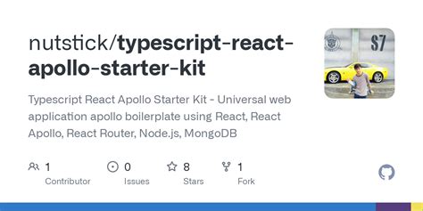 GitHub Nutstick Typescript React Apollo Starter Kit Typescript React