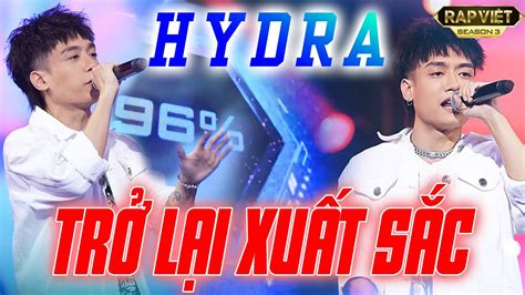 Rap Việt Mùa 3 Tập 5 Hydra trở lại xuất sắc khi mượn lời bóng ma